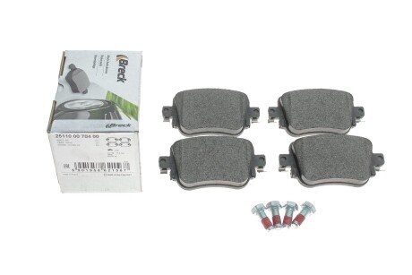 Тормозные колодки breck 251100070400