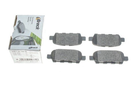 Задние тормозные колодки breck 238710070210