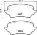 Гальмівні колодки, дискові brembo P24236