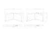 Тормозные колодки brembo P85183