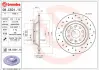 Перфорований гальмівний диск Brembo 08.C501.1X (фото 1)