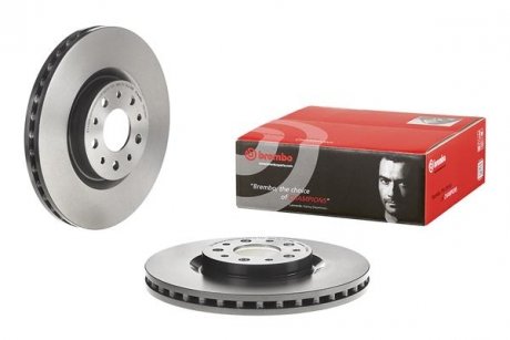 Вентилируемый тормозной диск brembo 09518041