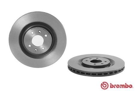 Вентилируемый тормозной диск brembo 09.8403.51