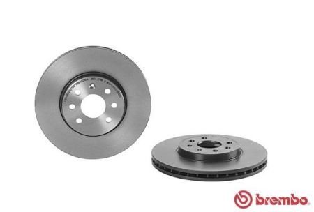 Вентильований гальмівний диск brembo 09.9159.21