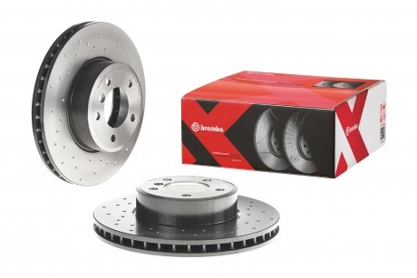 Вентильований гальмівний диск brembo 0991721X