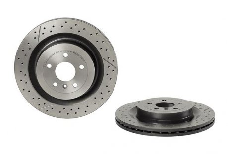 Гальмівний диск brembo 09.B710.11 на Мерседес M-Class w166