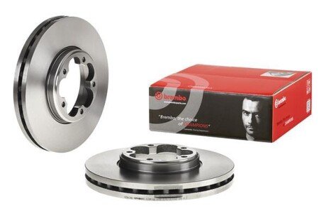 Вентильований гальмівний диск brembo 09C24020