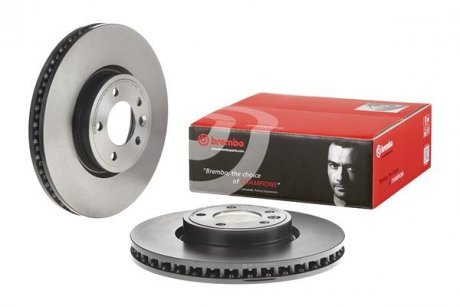 Вентилируемый тормозной диск brembo 09C51411