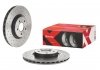 Вентильований гальмівний диск brembo 09.C542.1X