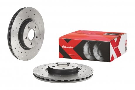 Вентилируемый тормозной диск brembo 09C5421X