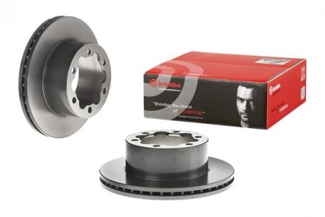 Вентильований гальмівний диск brembo 09.C639.21