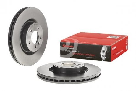 Вентилируемый тормозной диск brembo 09C81911