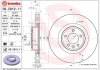 Вентильований гальмівний диск brembo 09.C819.11