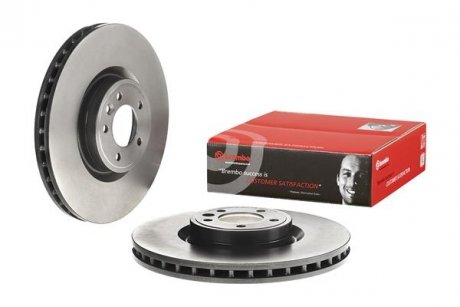 Вентильований гальмівний диск brembo 09C82011