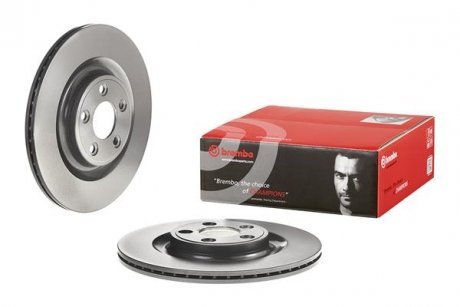 Вентилируемый тормозной диск brembo 09D06111