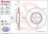 Вентильований гальмівний диск brembo 09.D062.11