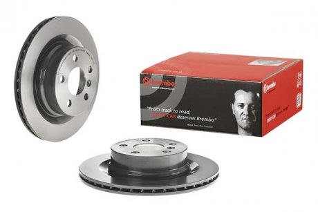 Вентилируемый тормозной диск brembo 09.D112.11