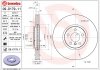 Вентильований гальмівний диск brembo 09.D179.11