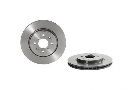 Вентильований гальмівний диск brembo 09.D252.11