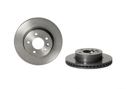Вентилируемый тормозной диск brembo 09D42111