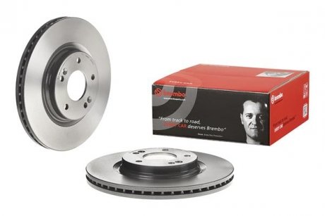 Вентильований гальмівний диск brembo 09.D428.11