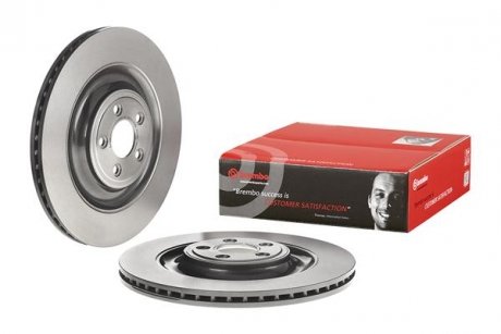 Вентилируемый тормозной диск brembo 09.D434.11