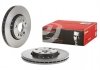 Вентилируемый тормозной диск brembo 09.D509.11