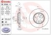 Вентильований гальмівний диск brembo 09.D509.11