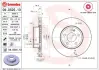 Вентилируемый тормозной диск brembo 09.D525.13