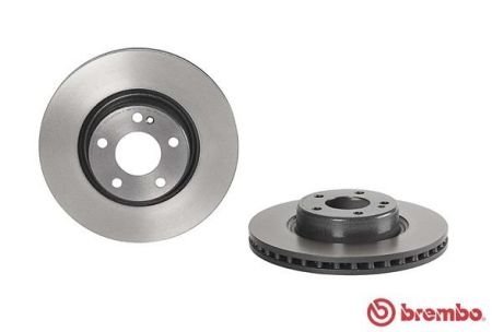 Вентильований гальмівний диск brembo 09D52613