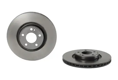 Вентилируемый тормозной диск brembo 09D53113