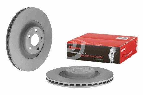 Вентильований гальмівний диск brembo 09D53213