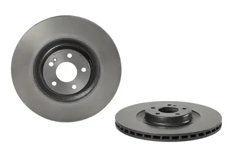 Вентильований гальмівний диск brembo 09D53213