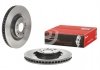 Вентильований гальмівний диск brembo 09.D625.11