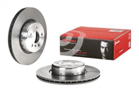 Вентилируемый тормозной диск brembo 09D90413