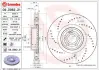 Гальмівний диск brembo 09D98221