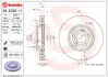 Вентильований гальмівний диск Brembo 09E02211 (фото 1)