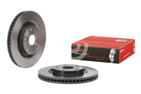 Вентильований гальмівний диск brembo 09E52011