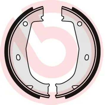 Колодки ручного (стоячого) гальма Brembo S06 508 (фото 1)