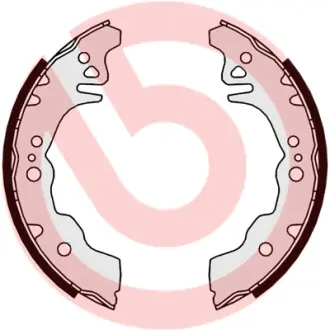 Колодки ручного (стоячого) гальма Brembo S16515