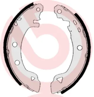 Колодки ручного (стоячого) тормоза brembo S23 507