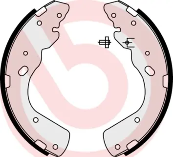 Колодки ручного (стоячого) гальма Brembo S23 576 (фото 1)