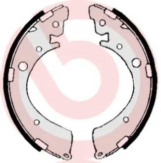 Колодки ручного (стоячого) тормоза brembo S28506