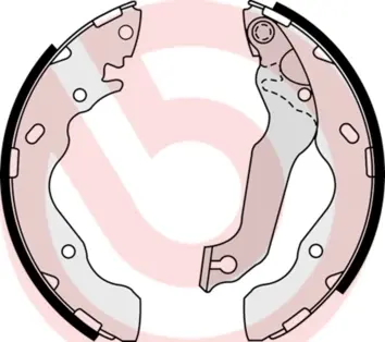 Колодки ручного (стоячого) тормоза brembo S30 511