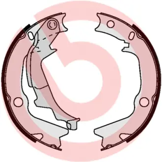 Колодки ручного (стоячого) тормоза brembo S30 528