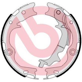 Колодки ручного (стоячого) гальма brembo S30537