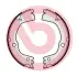 Колодки ручного (стоячого) тормоза brembo S30 543
