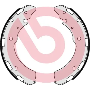 Колодки ручного (стоячого) тормоза brembo S54523