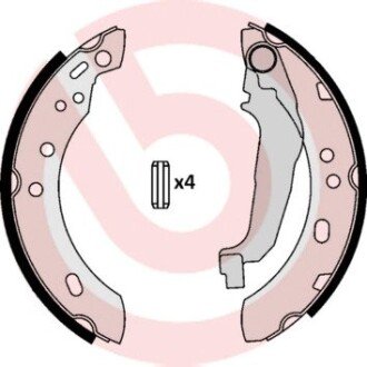 Колодки ручного (стоячого) тормоза brembo S56507