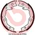 Колодки ручного (стоячого) гальма Brembo S56545 (фото 1)